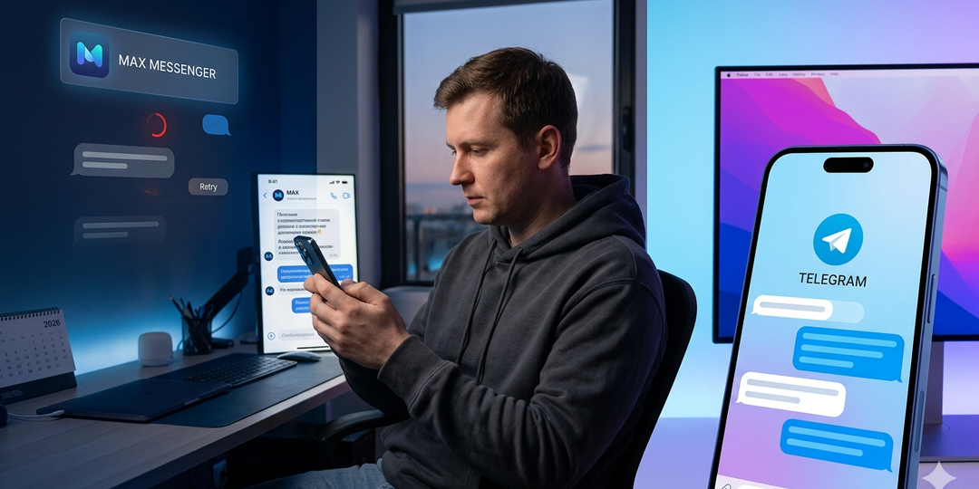 Установил MAX вместо Telegram и быстро понял его главную проблему