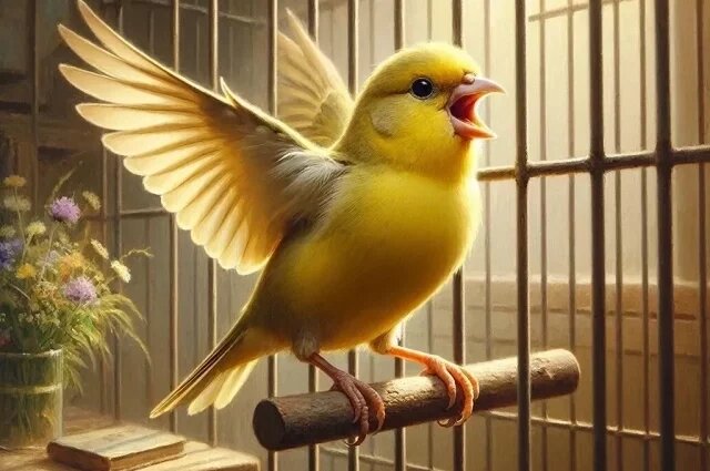    Как научить канарейку петь?