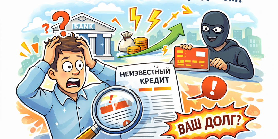 Чужой кредит в вашей кредитной истории: что делать и куда бежать