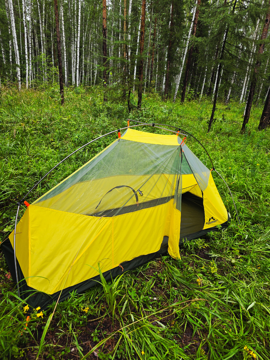 В новой палатке Аргумент