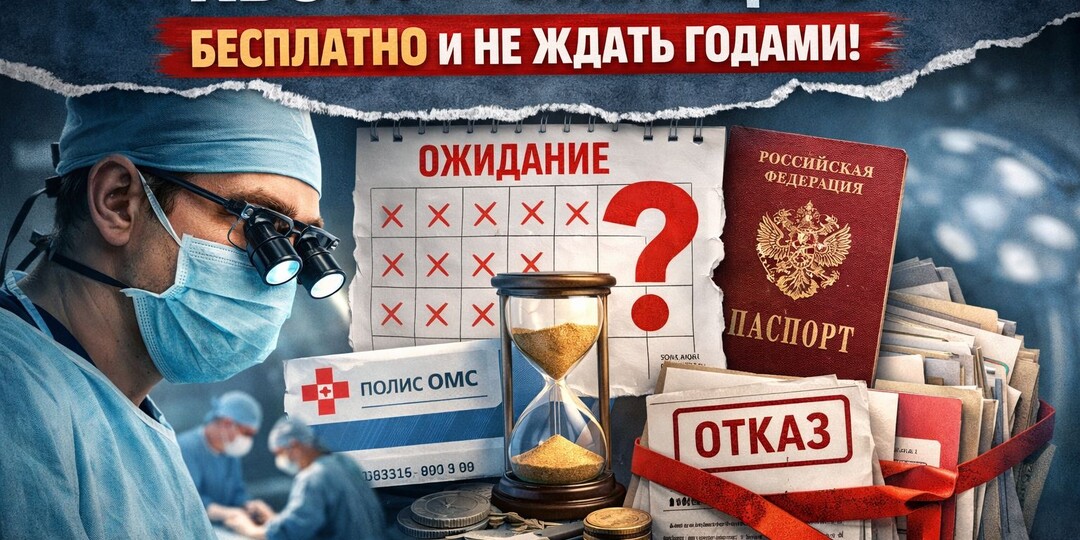 Квота на операцию: как получить бесплатно и не ждать годами