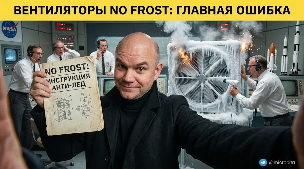    Обмерзание вентиляторов No Frost может привести к поломке. as7