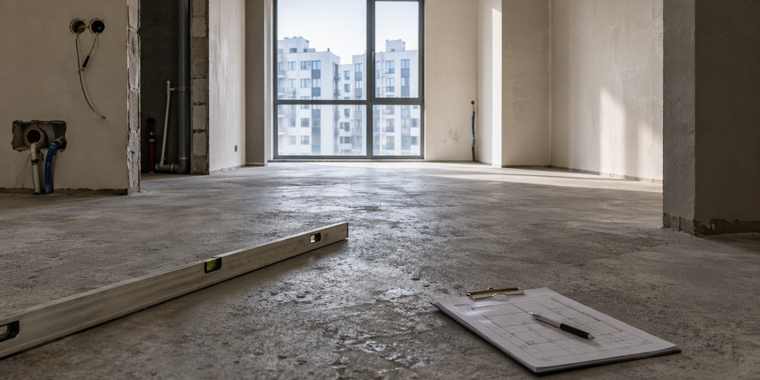 Стяжка пола от застройщика в Ростове-на-Дону: когда её можно оставить, а когда переделка дешевле будущих проблем