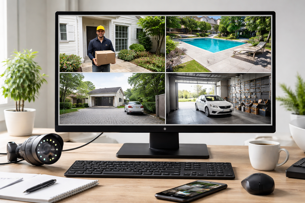 Как вывести изображение с камеры на монитор