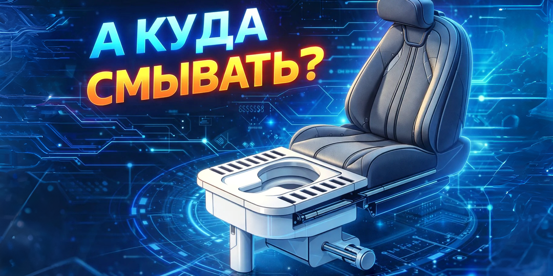 Не только автопилот: зачем китайской машине выдвижной унитаз