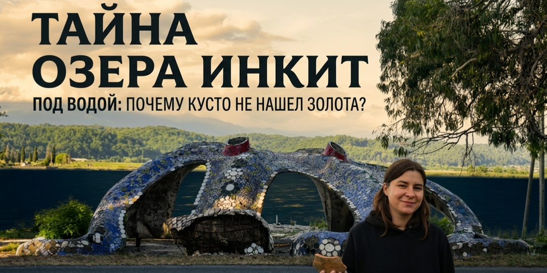 Почему вы пролетаете мимо самого странного места в Абхазии? Озеро Инкит