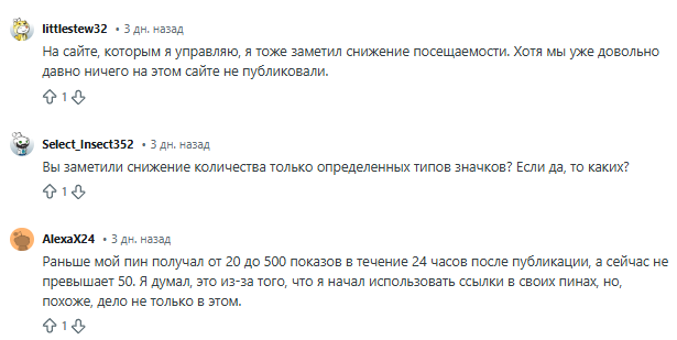 Почему резко упали охваты на Пинтерест (весна, 2026)