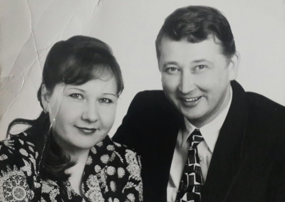 на фото Валентина Коркина и Виктор Остроухов