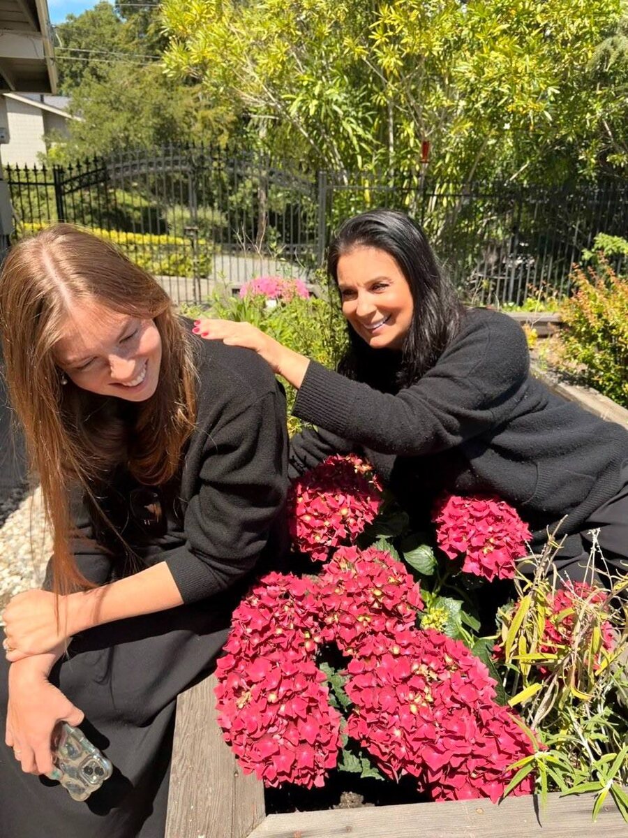    Екатерина Стриженова с дочерью АнастасиейСоцсети Екатерины Стриженовой