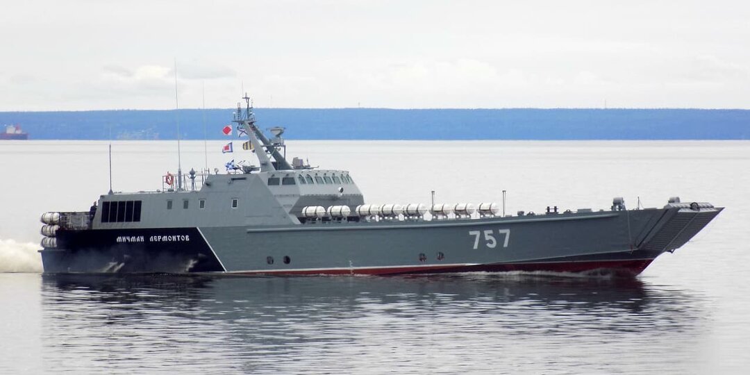 Крупнокалиберный пулемёт Владимирова танковый помог экипажу десантного катера «Мичман Лермонтов» поразить морскую цель