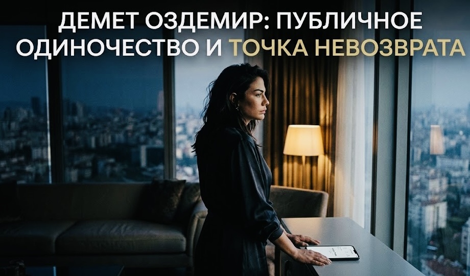 Демет Оздемир, её публичное одиночество и неожиданное удаление всех архивных фото, которое стало точкой невозврата в её отношениях.