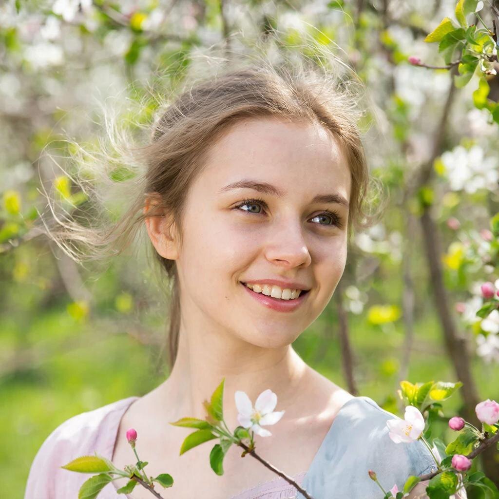 Весенние женские имена. Весняна