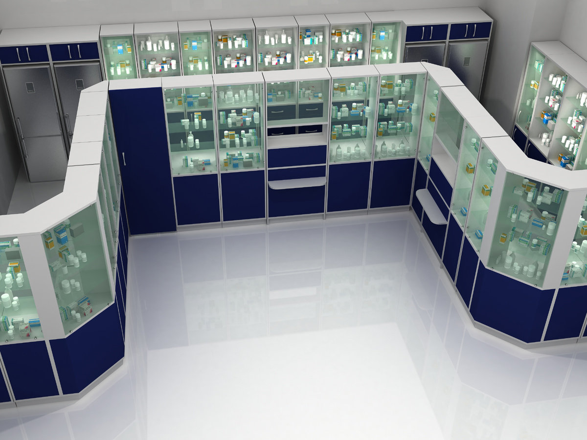 Рис. 1 аптечная мебель «ЗЕРЦ» (Москва)