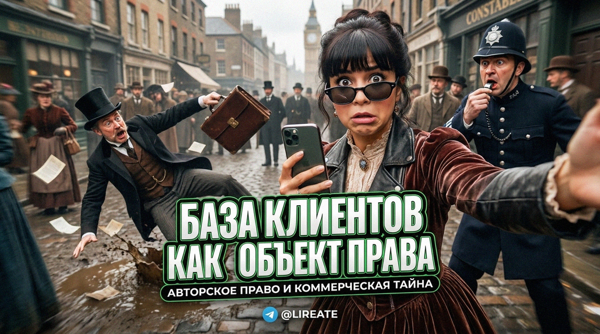    Исследование авторского права и коммерческой тайны в контексте базы клиентов. Лирейт