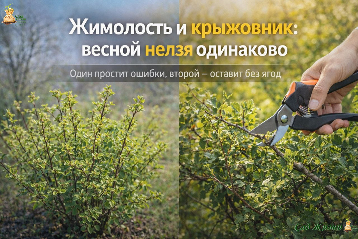 Почему жимолость у всех растёт «сама», а крыжовник чахнет — и что вы упускаете весной?