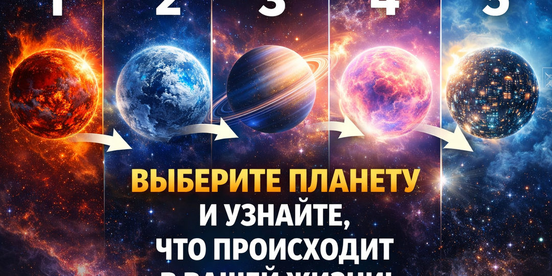 Психологический тест: выберите планету и узнайте, что сейчас происходит в вашей жизни