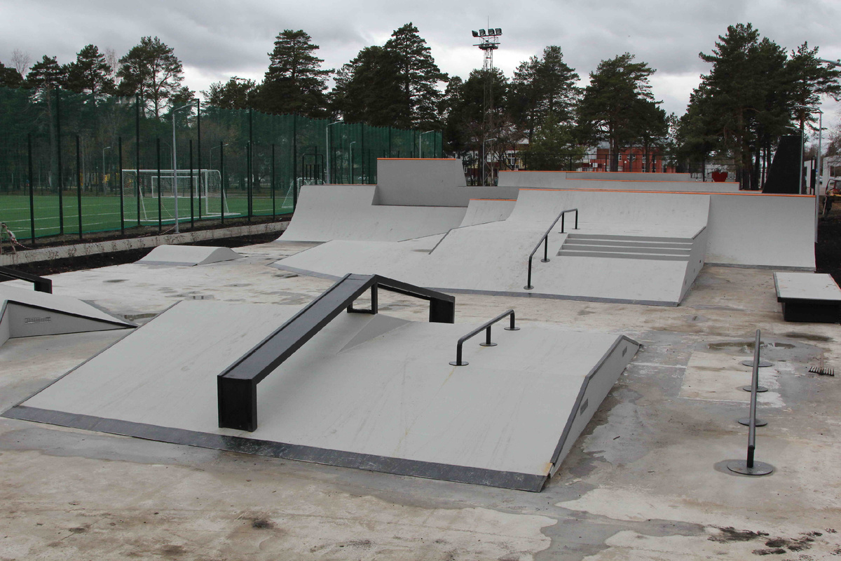 Каркасный скейт-парк от Street Park в Каменске-Уральском