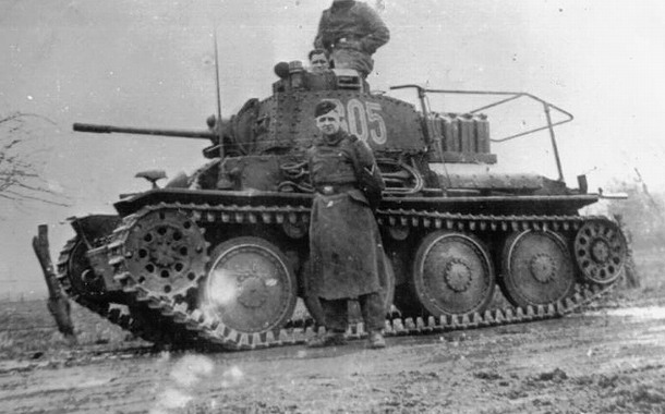 Немецкий танк 38 t. Источник: pinterest.com