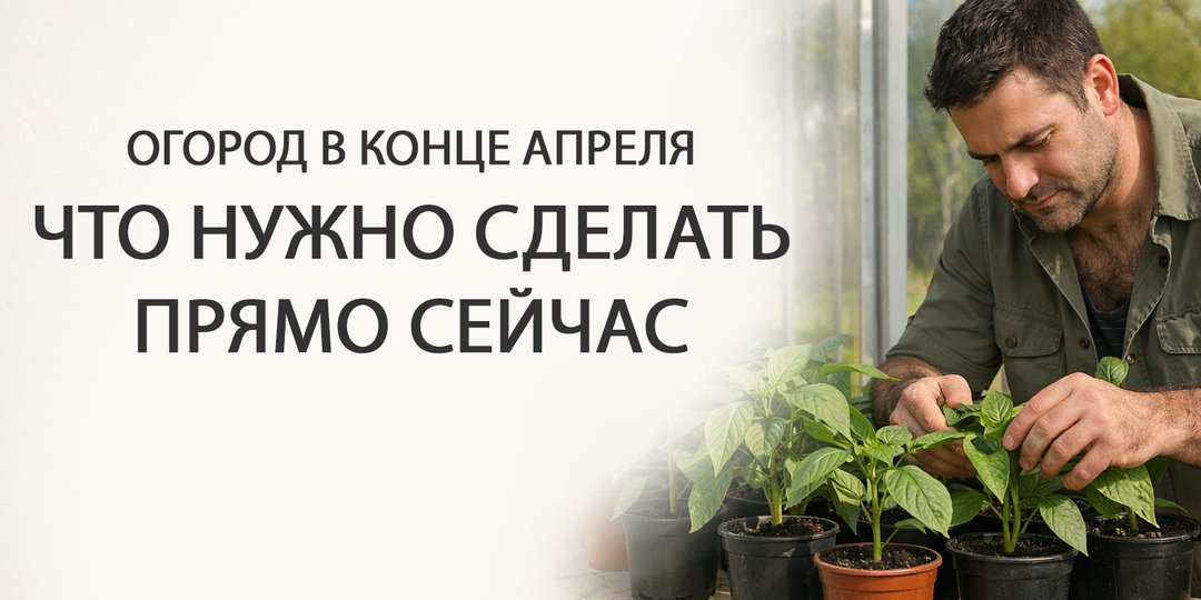 Огород в конце апреля (с 20 по 26): что обязательно сделать сейчас, чтобы не провалить старт мая