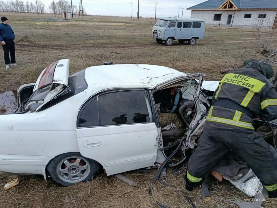    ДТП в селе Ключи. Источник: ГУ МЧС России по Алтайскому краю