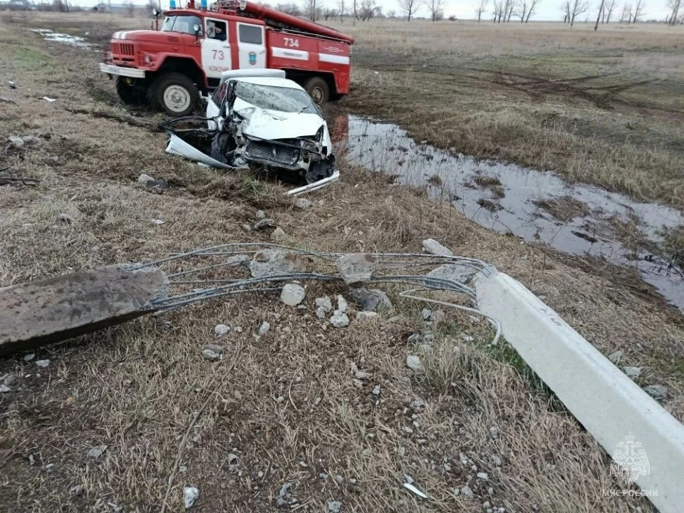    ДТП в селе Ключи. Источник: ГУ МЧС России по Алтайскому краю