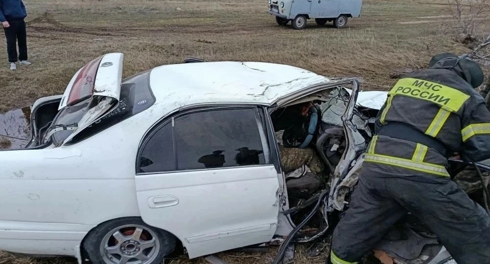 🚨 В райценте Ключи водитель легкового автомобиля не справился с управлением
