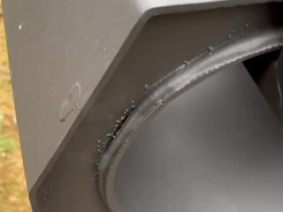 Бывает такое- брак печки. 