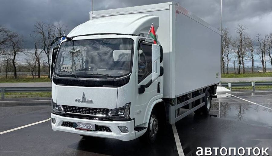 Белорусский МАЗ представил новую модель грузовика. Цена в России уже известна