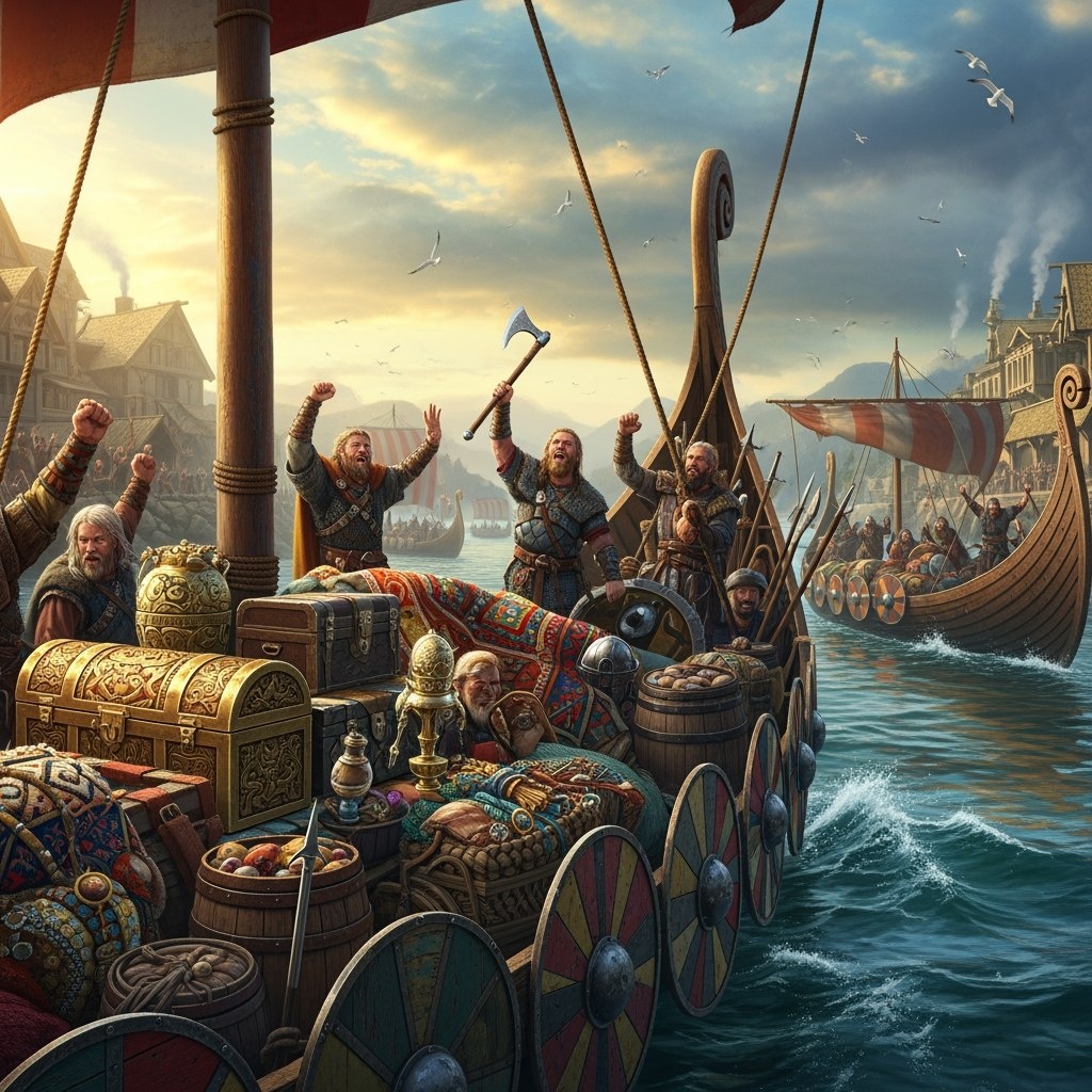 Для суровых скандинавских мореплавателей океан был не местом для подвигов, а обычной рабочей трассой