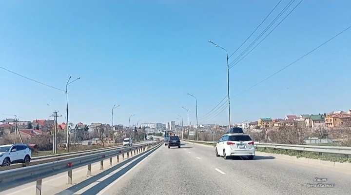 Въезд в город Севастополь. Фото автора.