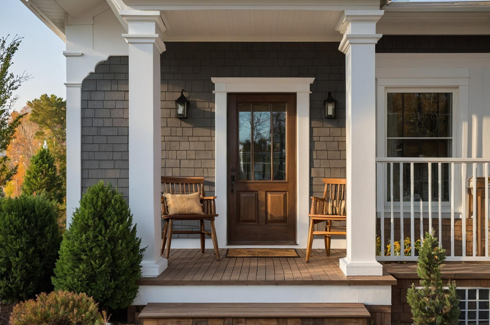 Крыльцо частного дома