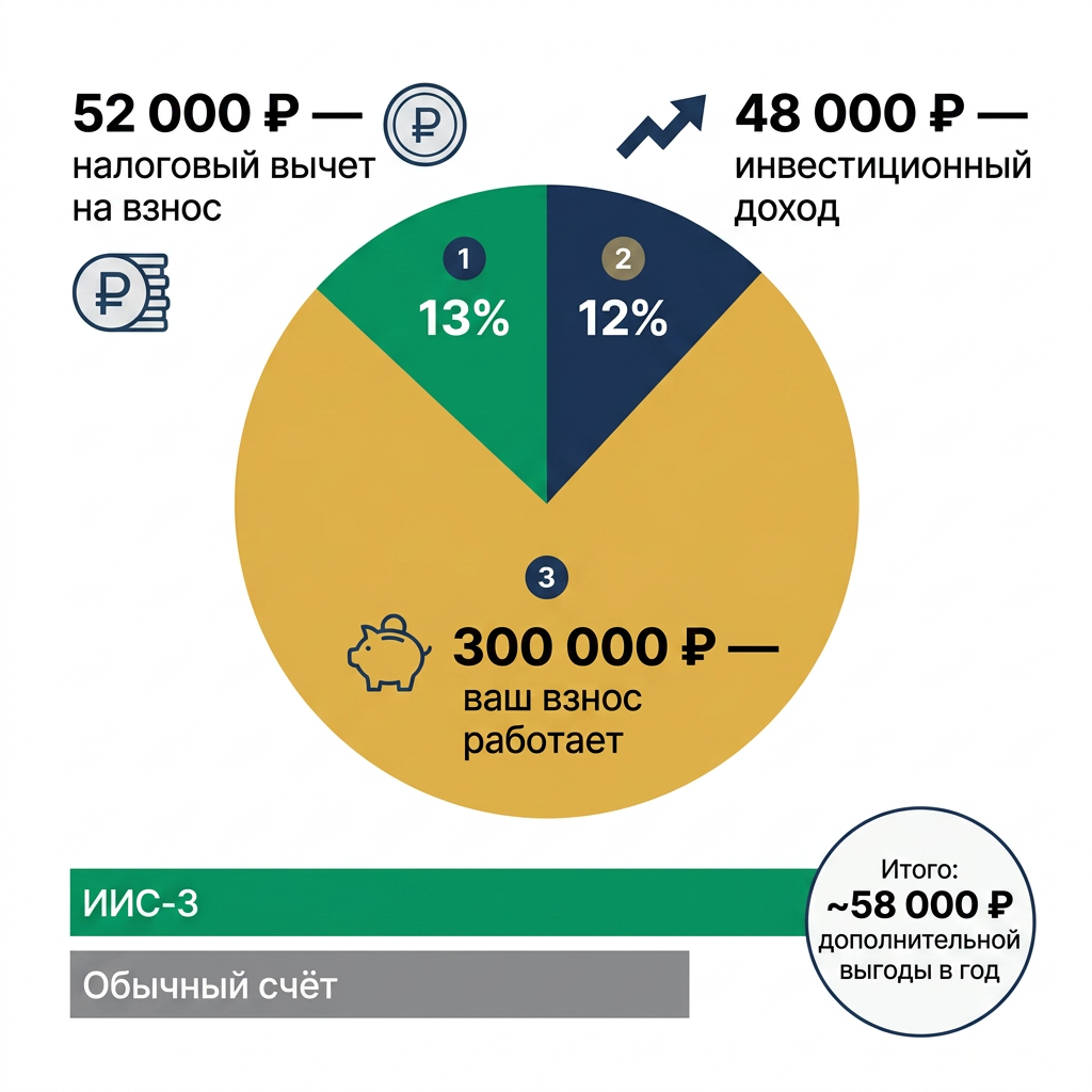 ИИС-3: как использовать налоговые льготы для долгосрочных инвестиций