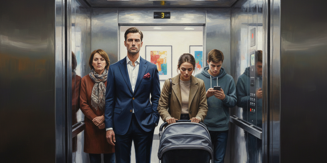 Почему в лифте люди ведут себя так, будто их никто не видит