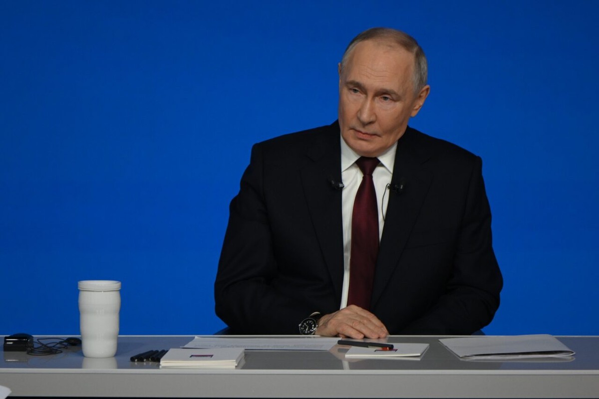    Владимир Путин. Фото: «Республика» / Сергей Юдин