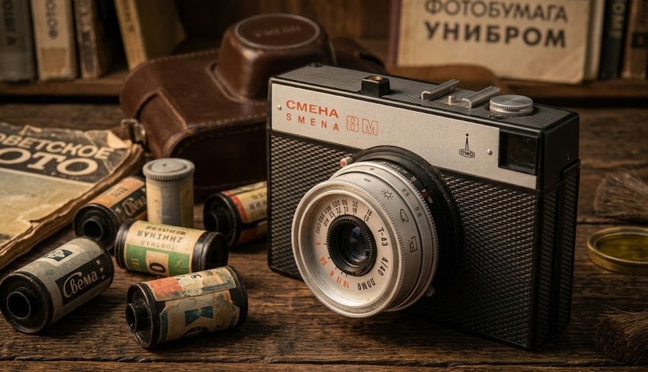 Советский пластиковый фотоаппарат за 15 рублей обогнал Leica, Canon и Nikon по тиражу. Навсегда