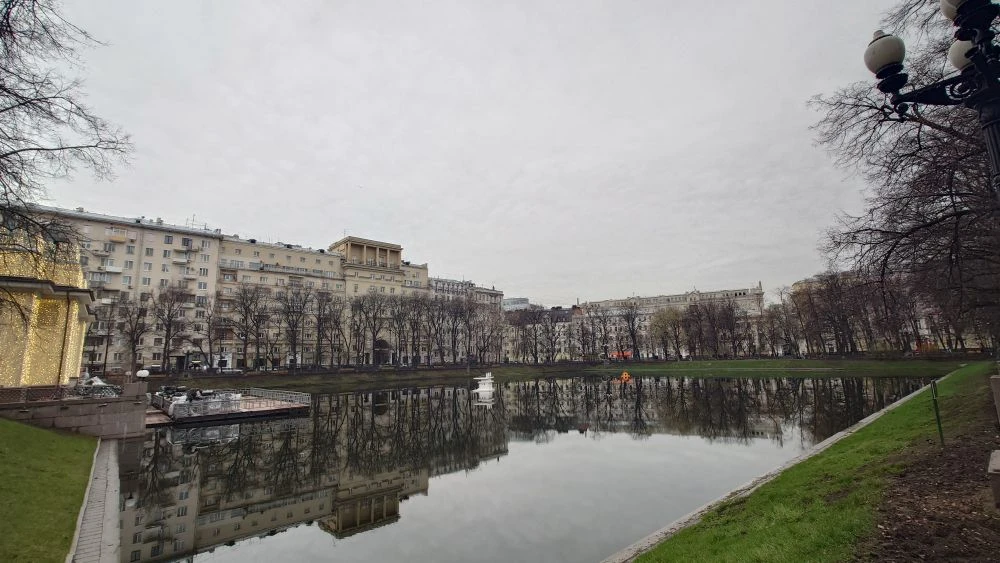 На Патриарших прудах. Из архива автора