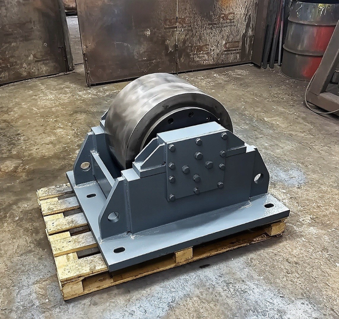 Опорный ролик в в сборе после ремонта