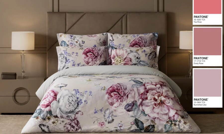 Палитра весны в спальне