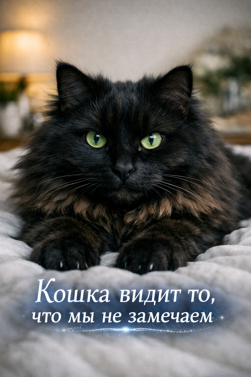 😺Кошка знает больше, чем ты думаешь. И иногда — это пугает.