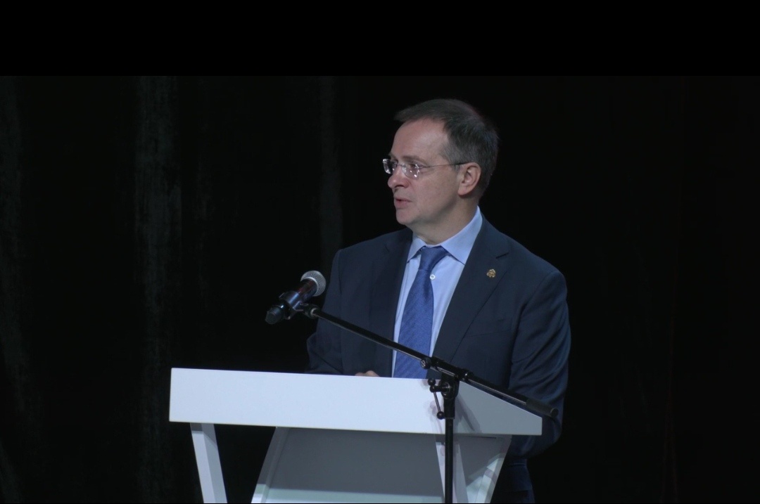 Владимир Мединский. Скрин трансляции