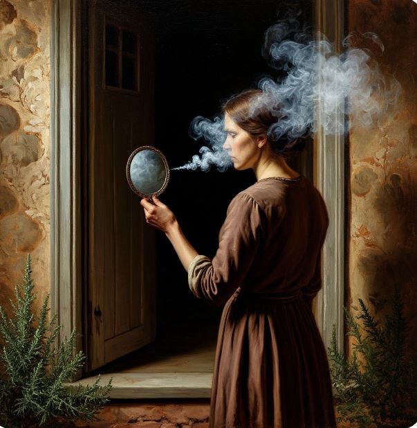 Чертополох, собранный в полнолуние и зашитый в одежду, работал как зеркало. Дистанционный крадник отражался обратно к тому, кто его наслал, и вор сам начинал терять удачу.