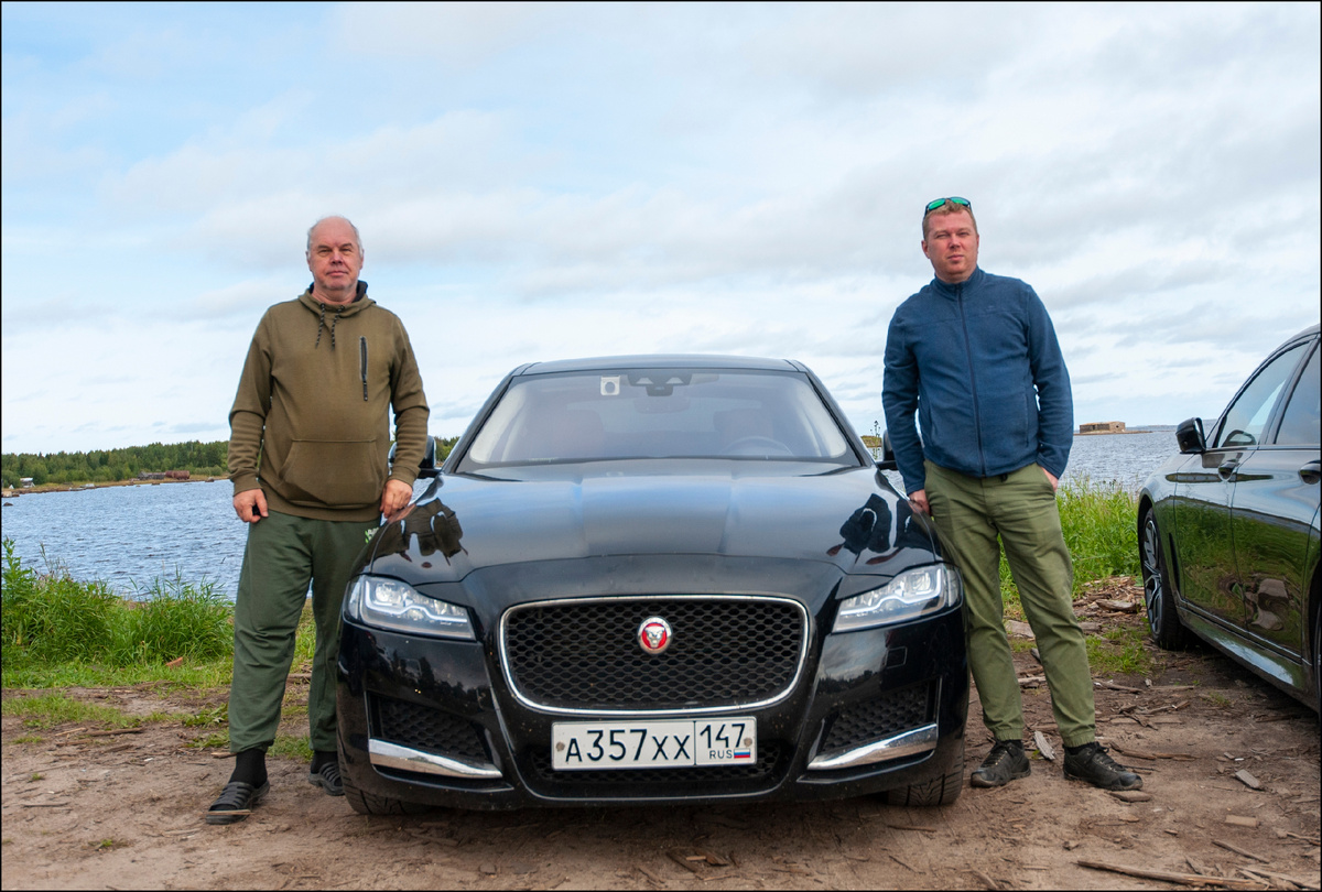 Фото на берегу Белого моря.