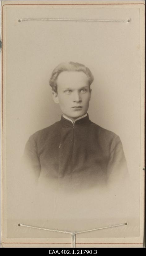 Константин Пятс в 1894 году.