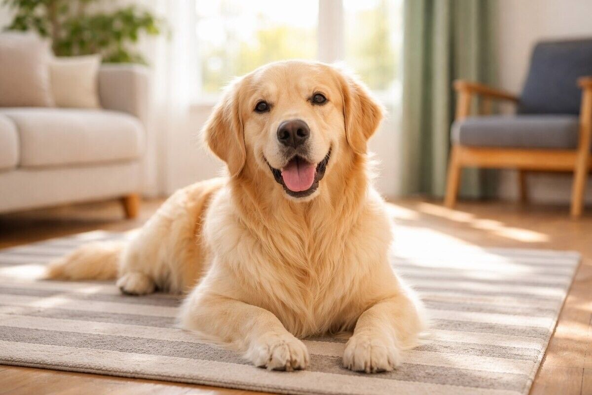 Золотистый ретривер. Источник: нейросеть📷
