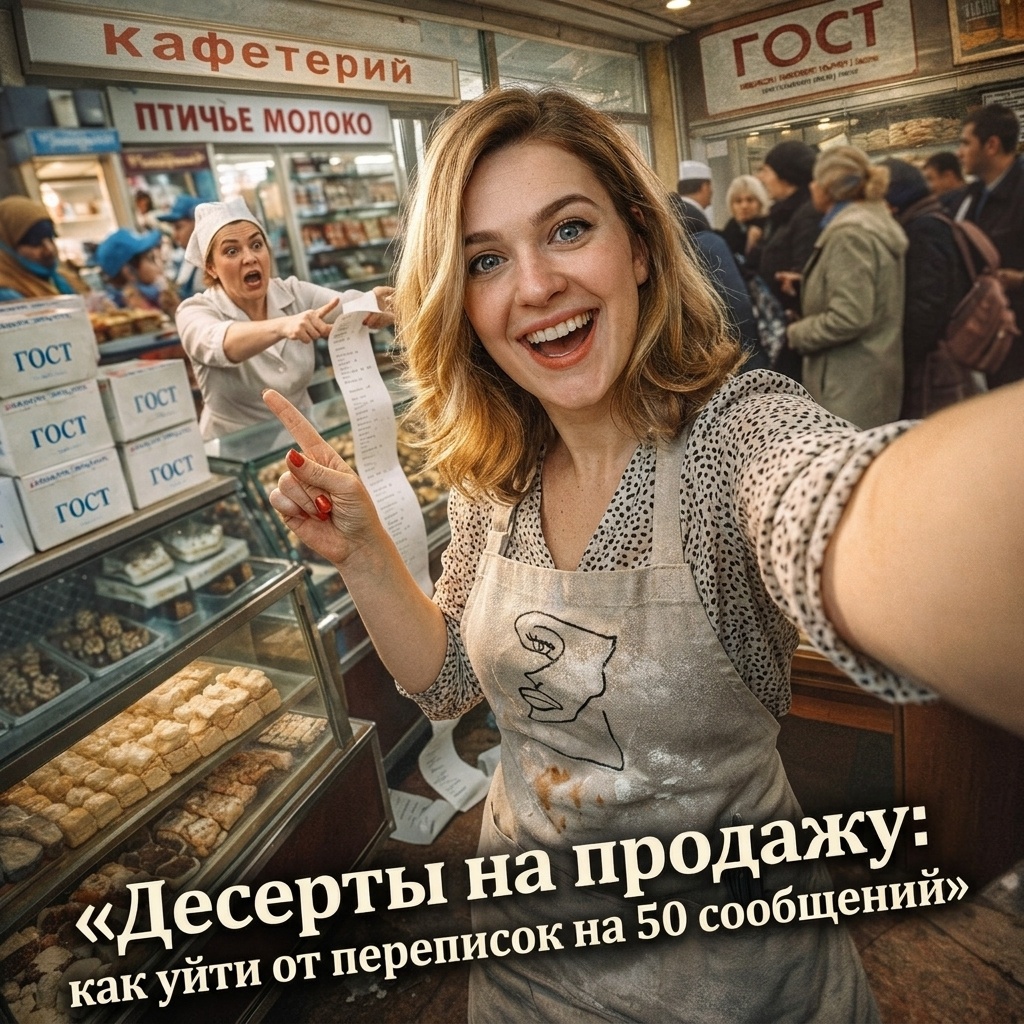    Как кондитеру сократить время на переписки с клиентами при продаже десертов admin