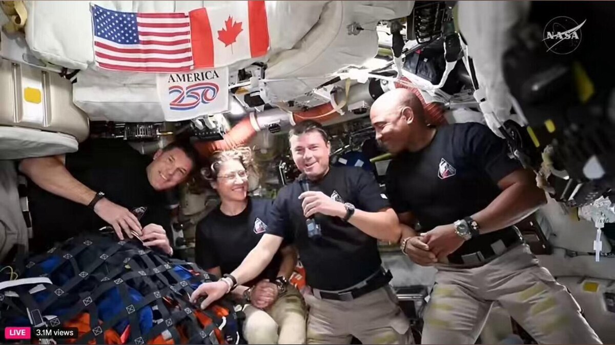 Официальные фото из космоса миссии "Артемида-2"