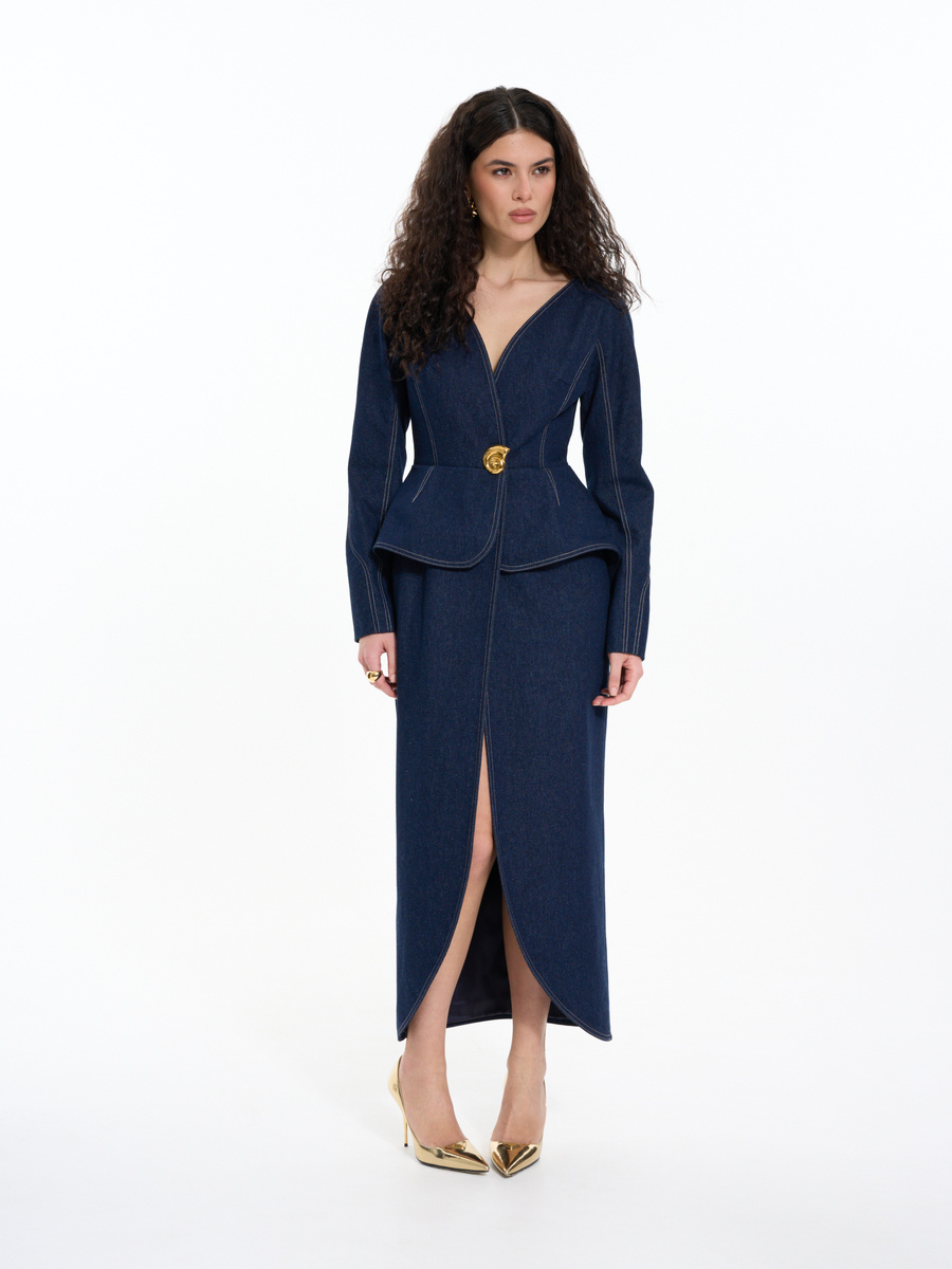 Пальто Клео Деним от Charisma