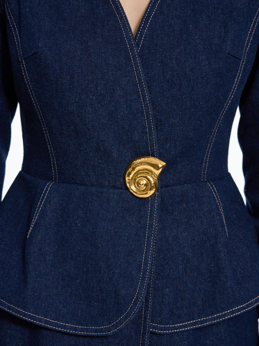 Пальто Клео Деним от Charisma