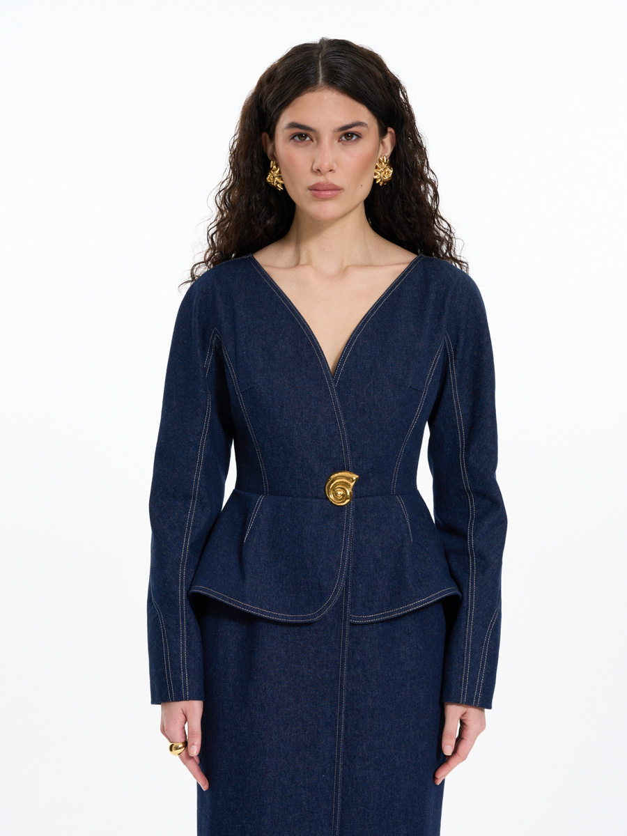 Пальто Клео Деним от Charisma