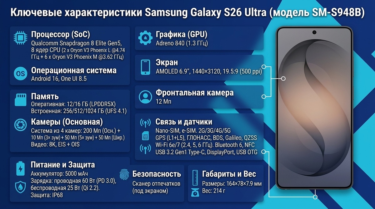 Технические характеристики